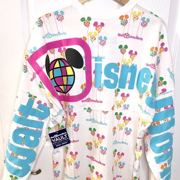 Walt Disney World 50th Anniversary Vault Collection Balloon Spirit Jersey Medium - Picture 6 of 9
